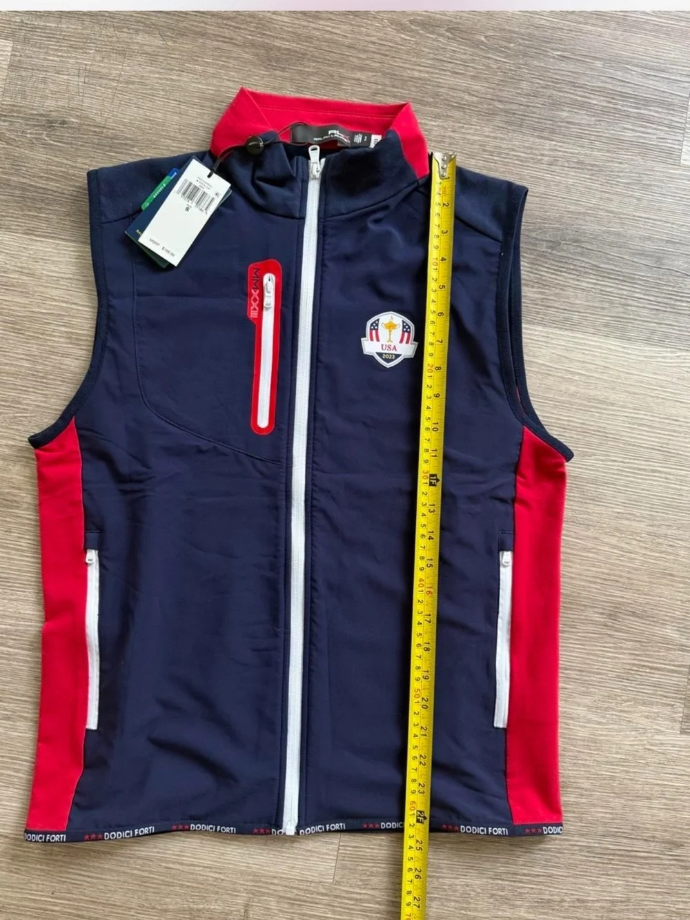 NWT RLX Ralph Lauren 2023 U.S. Ryder Cup Uniform Vest Men’s S